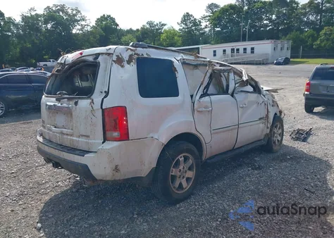 2011 Honda Pilot Touring from USA, damaged, VIN 5FNYF3H97BB018392